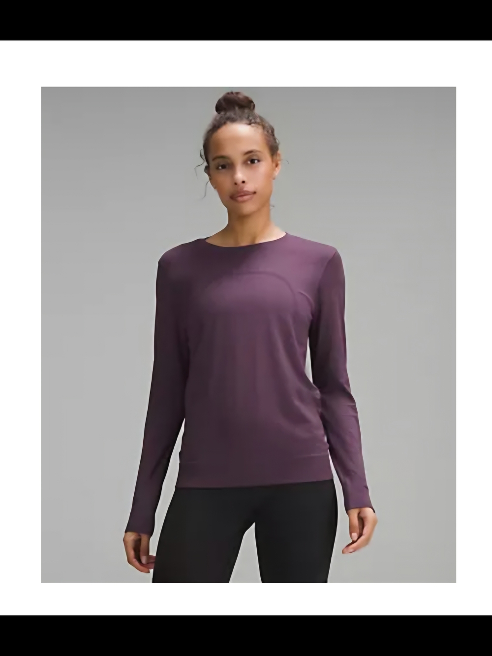 Lululemon Swiftly Relaxed Long Sleeve Shirt-- Grape Thistle